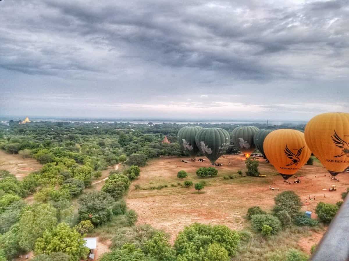 Burma hot air balloon Burma hot air balloon