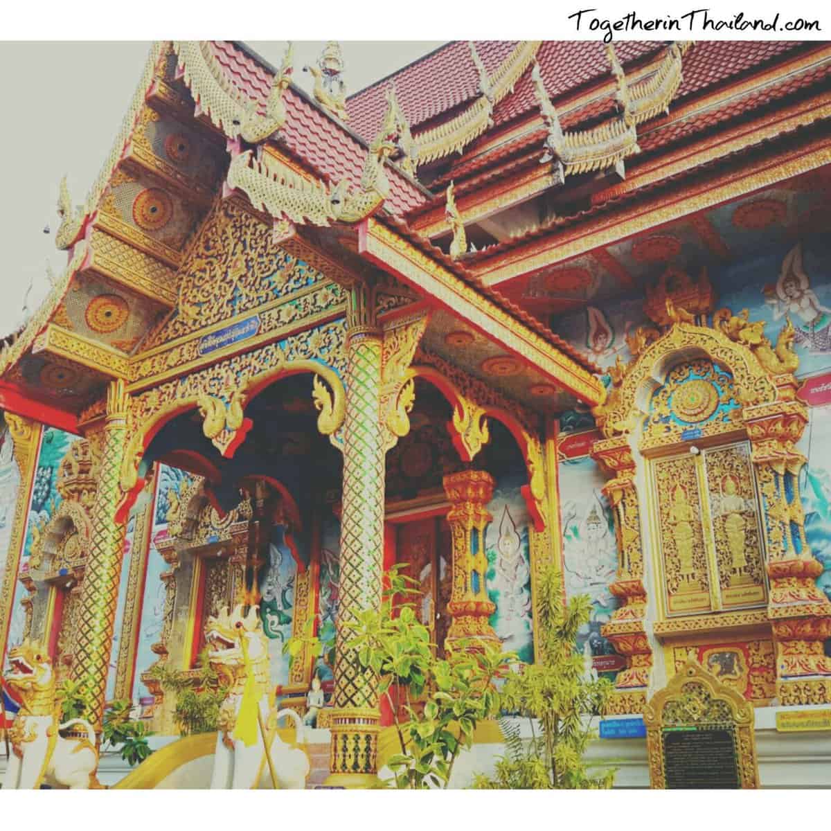 Wat Luang in Chiang Khong, Thailand