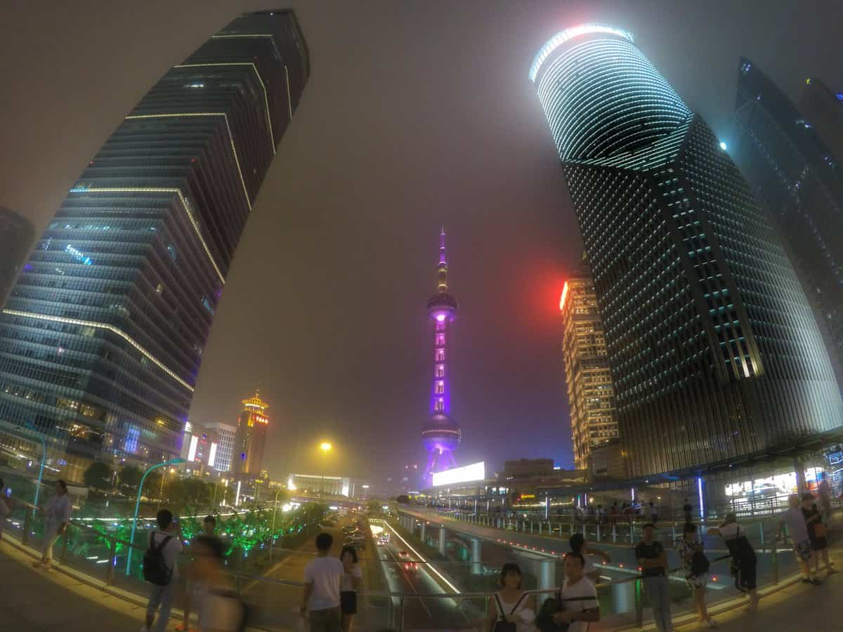 Oriental Pearl Tower and Skyline Shanghai, China