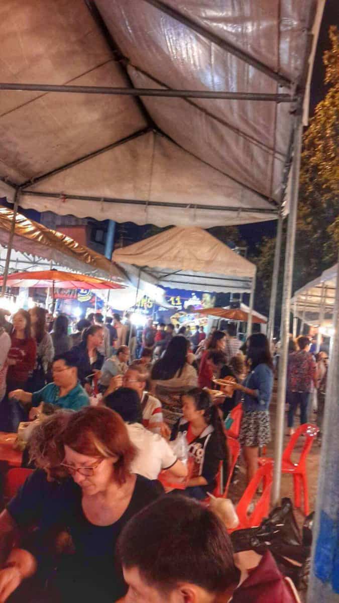 saturday Night Market - Street Food Chiang Mai, Thailand
