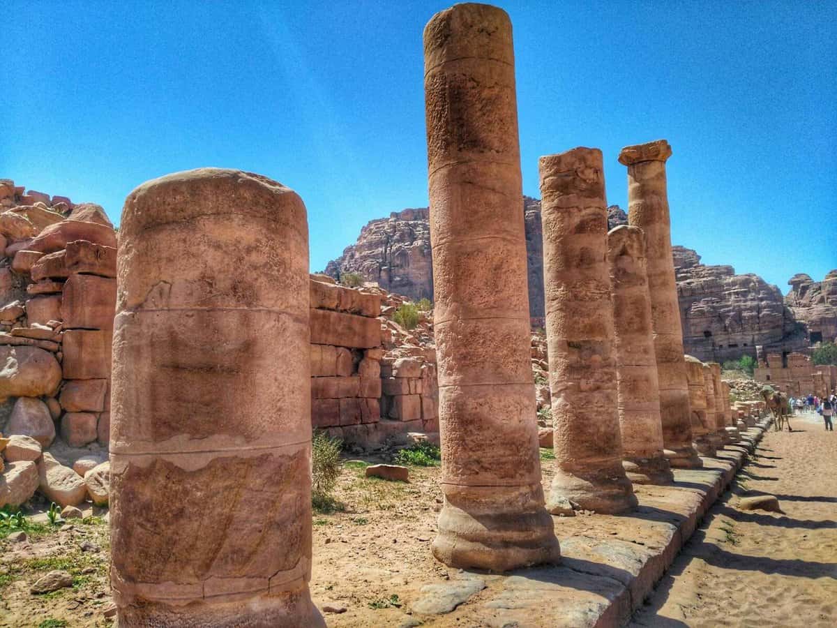 Colonnated Road - Petra Jordan Things To See