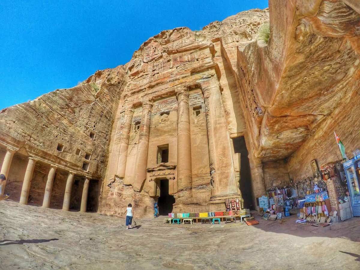 Is Petra worth visiting - Stone Facade, Jordan