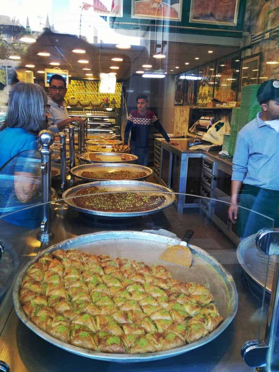 Jordan a SAFE country to visit - dessert in Amman Jordan a SAFE country to visit - dessert in Amman