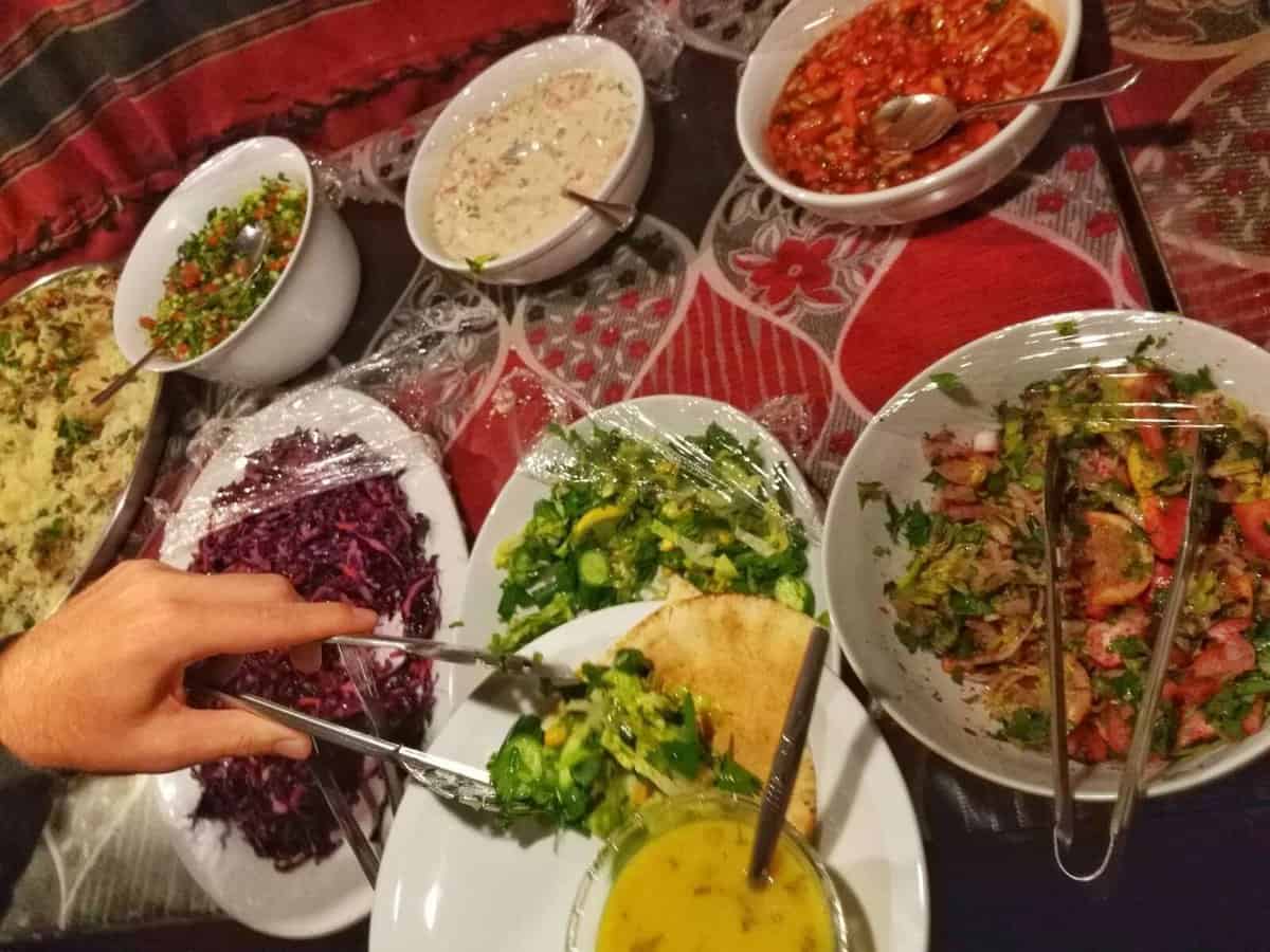 travel to Jordan SAFE - Jordanean food
