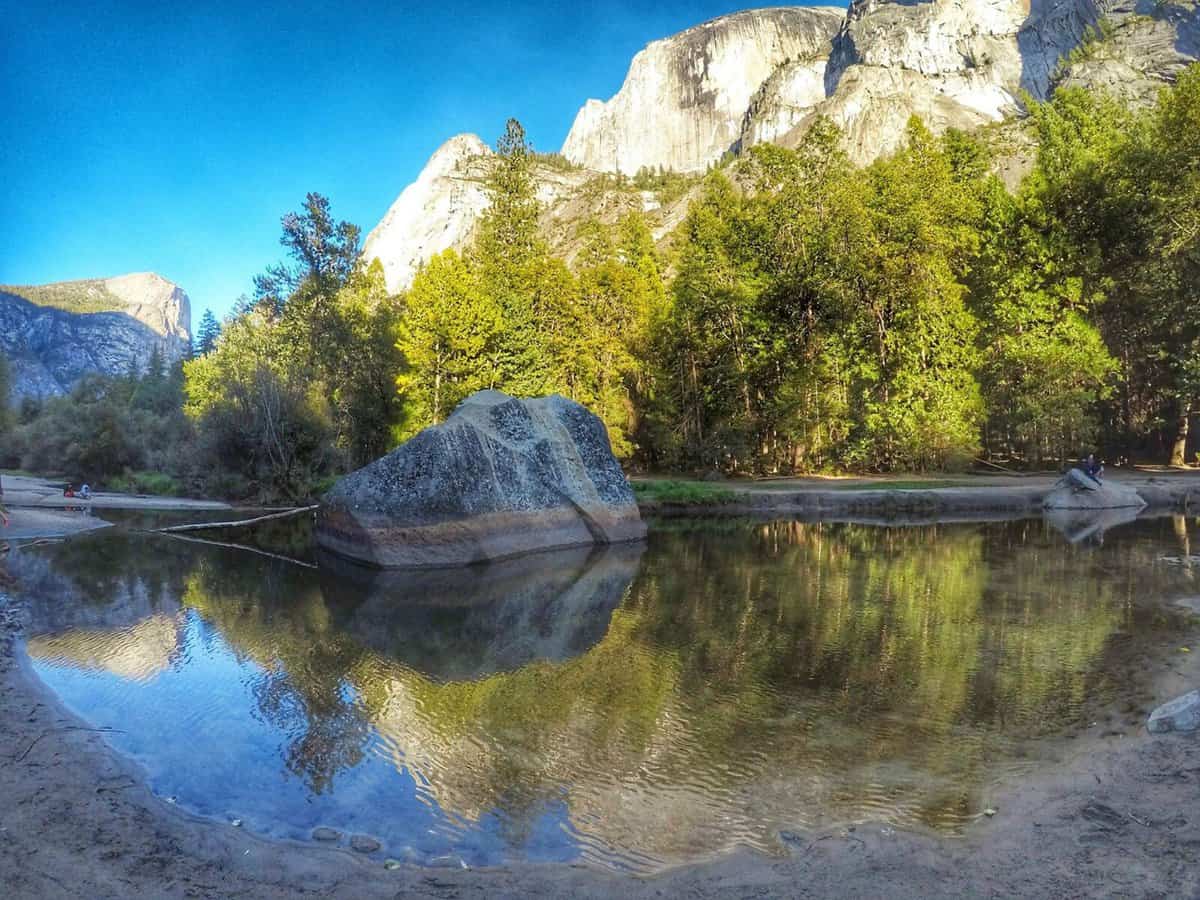 Yosemite 1 day trip - Mirror Lake Must See