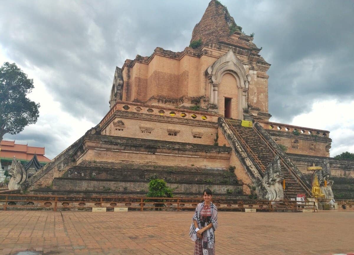 Thailand itinerary 2 weeks - Wat Chedi Luang Chiang Mai