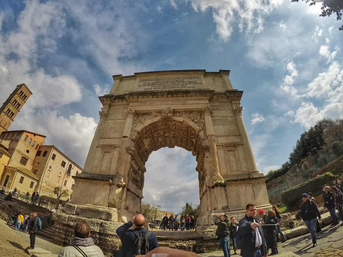 What to see in Rome - Arch of Titus