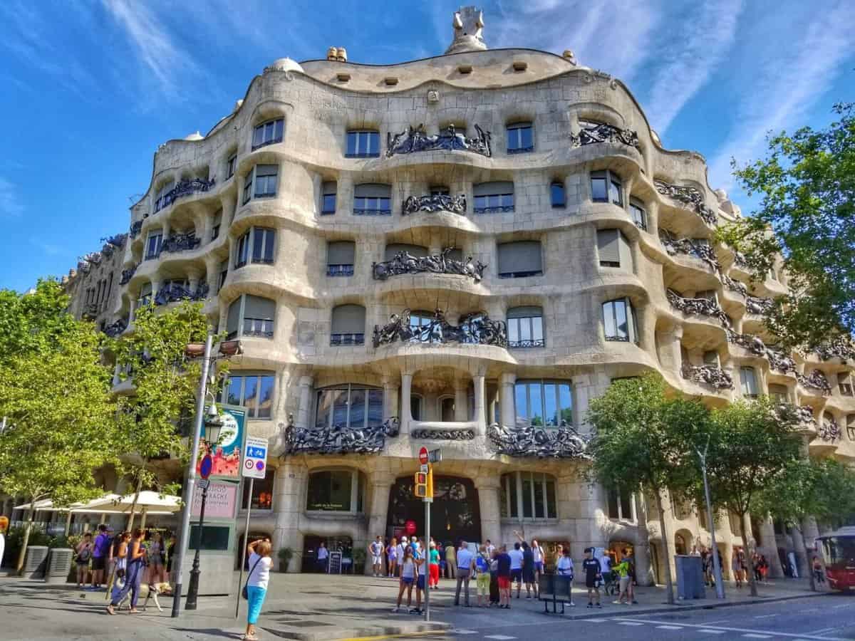 Barcelona itinerary 3 days - La Pedrera, Gaudi