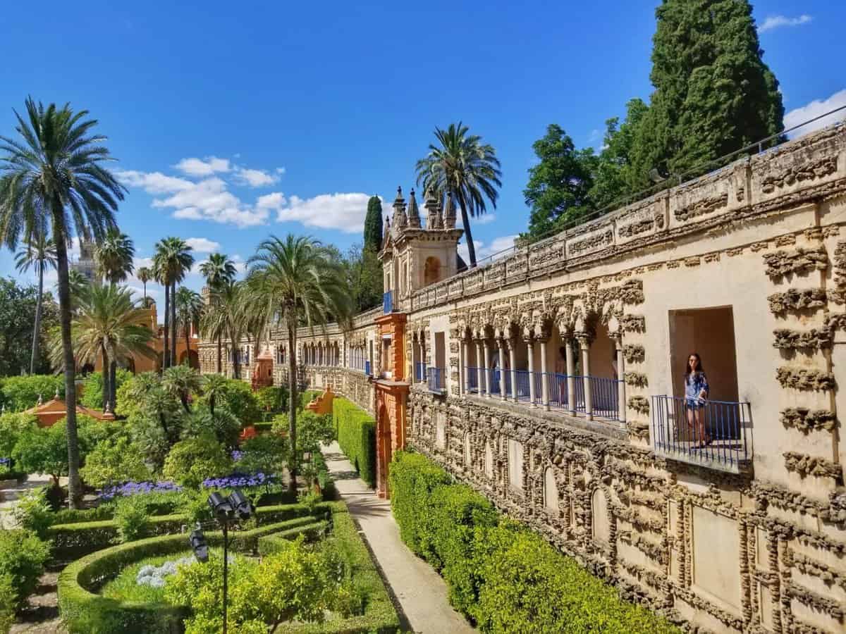 Seville itinerary - Real Alcazar gardens