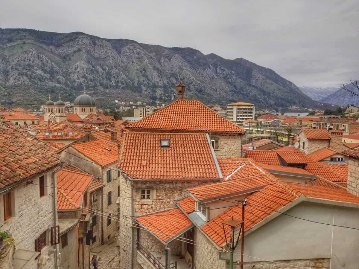Old Town Kotor Rooftops