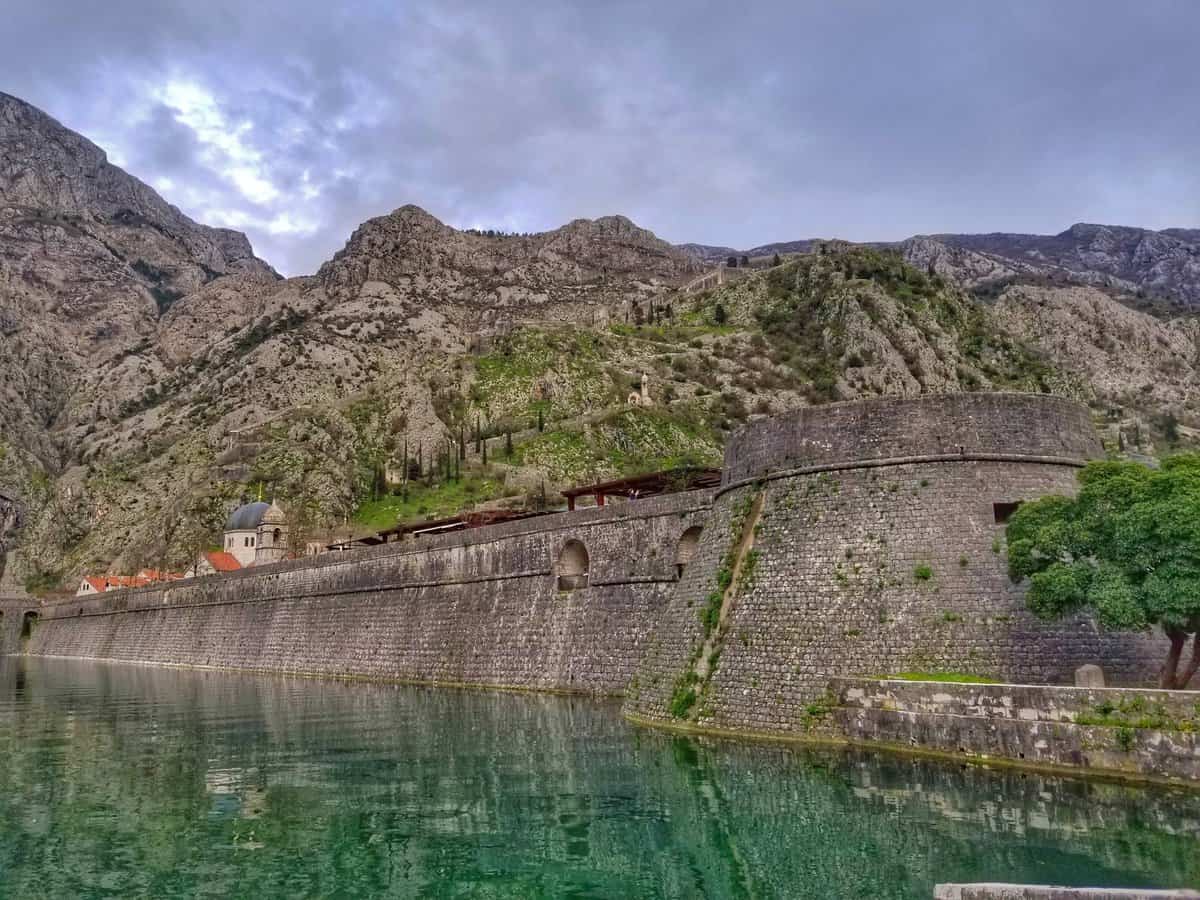 things to do in Kotor - fortress walls