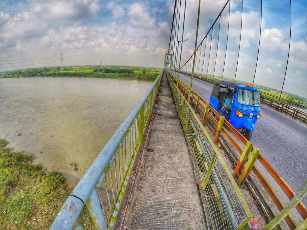 Yangon Myanmar points of interest - Twantay Bridge and Canal