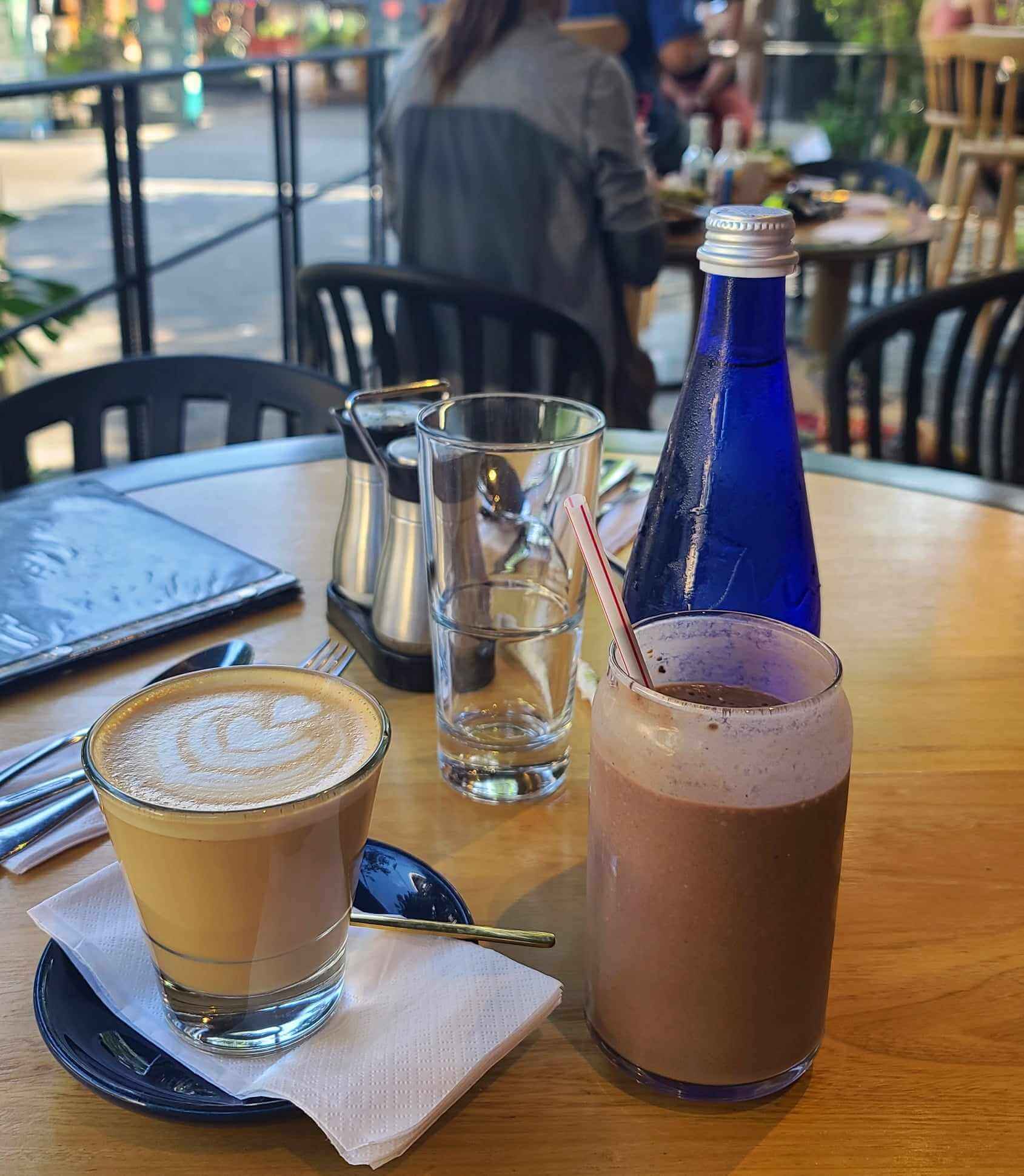 coffee in El Poblado neighborhood