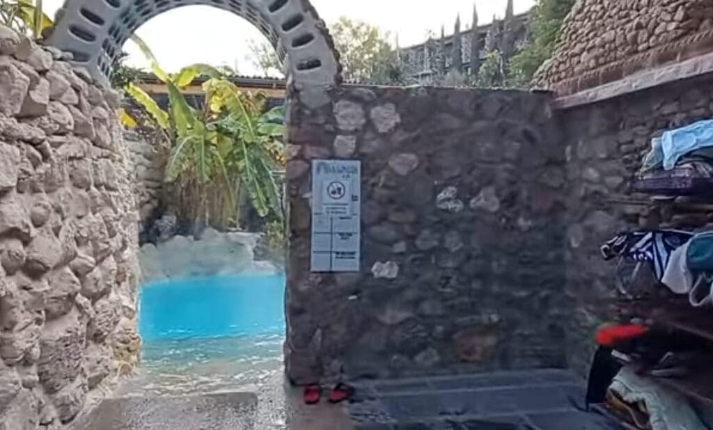 Hot Springs near San Miguel - La Gruta