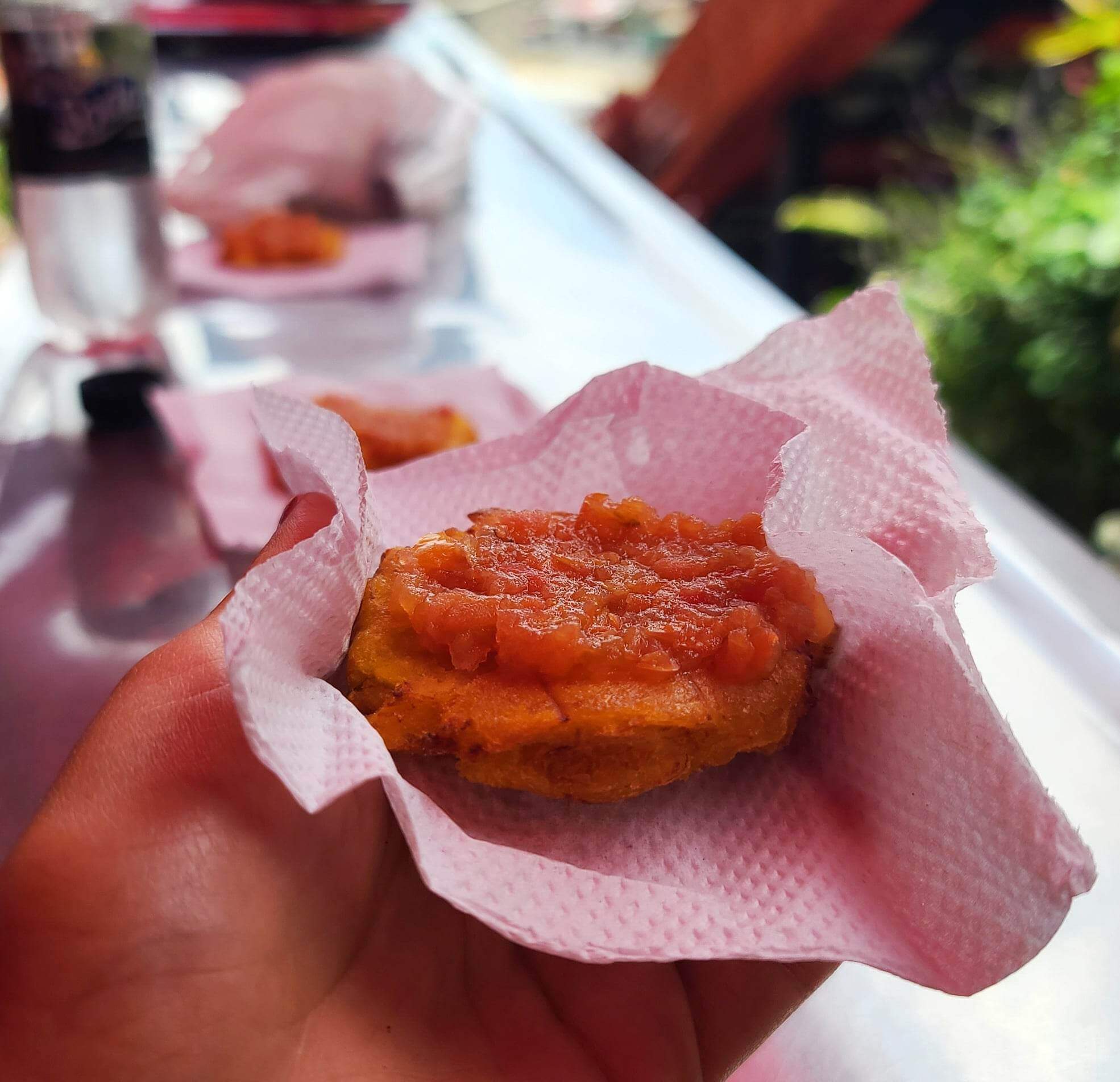 patacones Colombia food to try