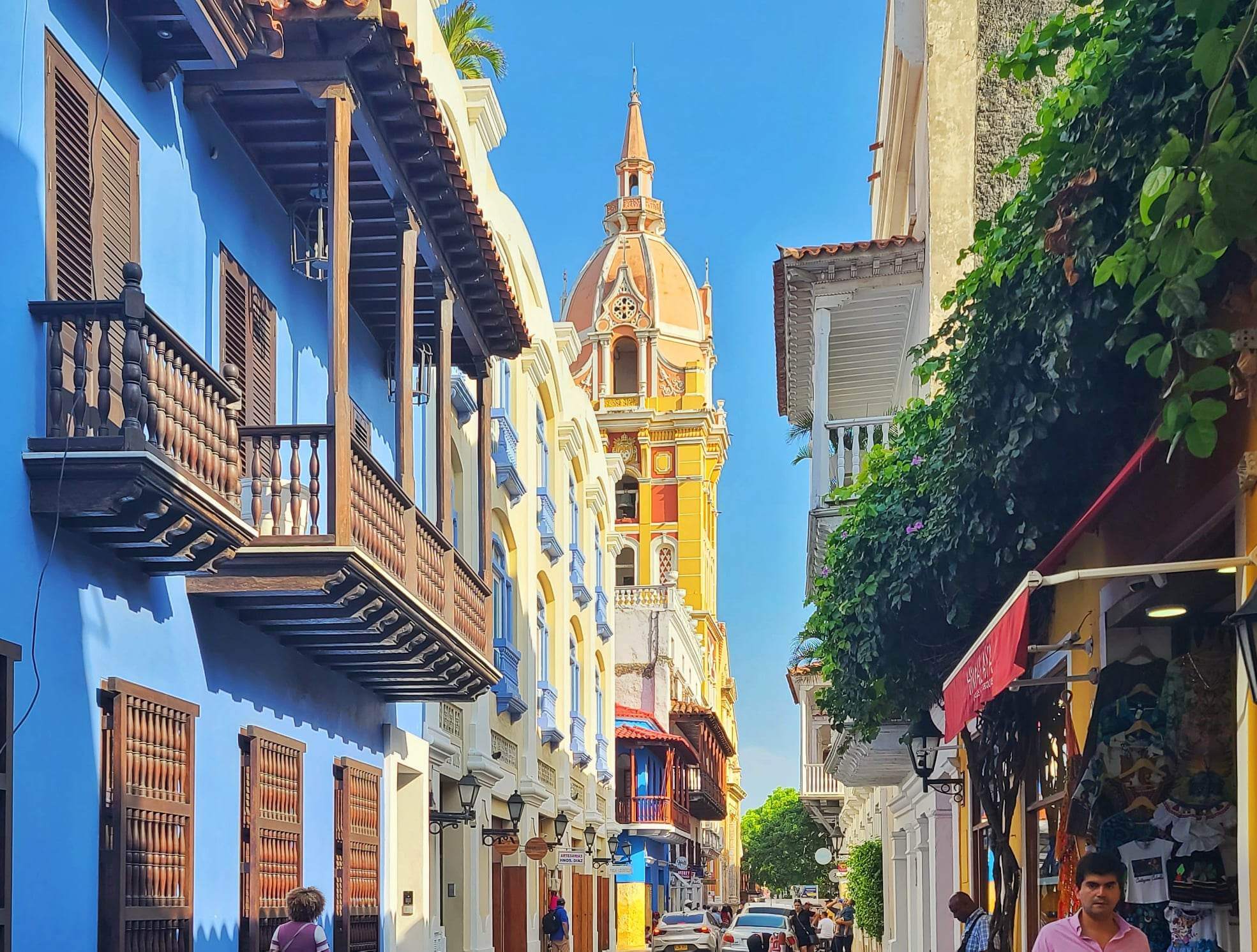 Cartagena cathedral - itinerary for Colombia